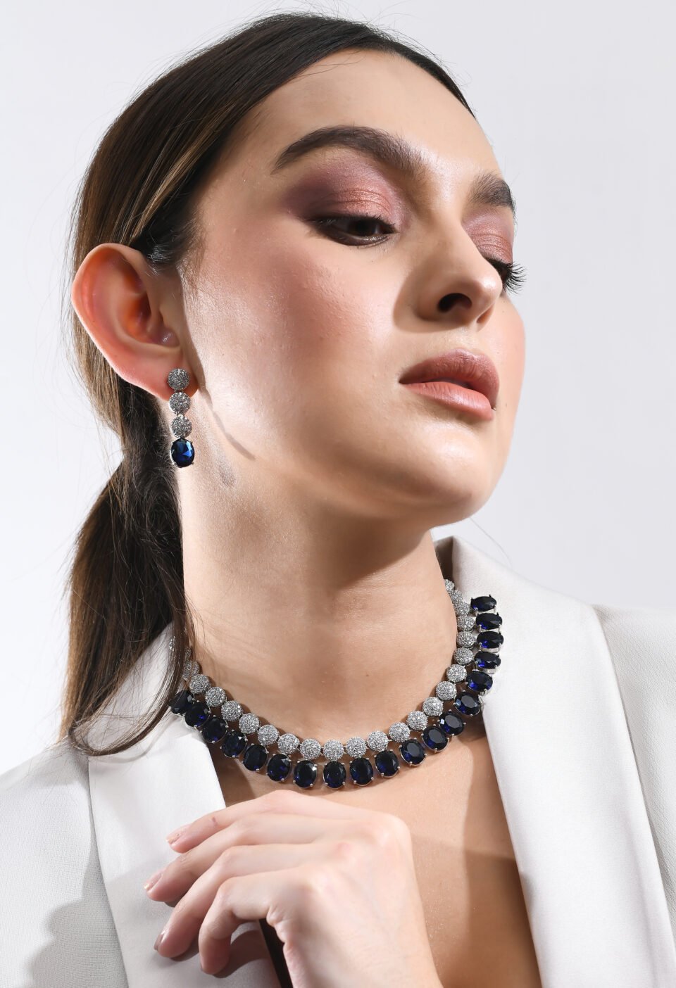 Midnight Sapphire Luxe Necklace Set