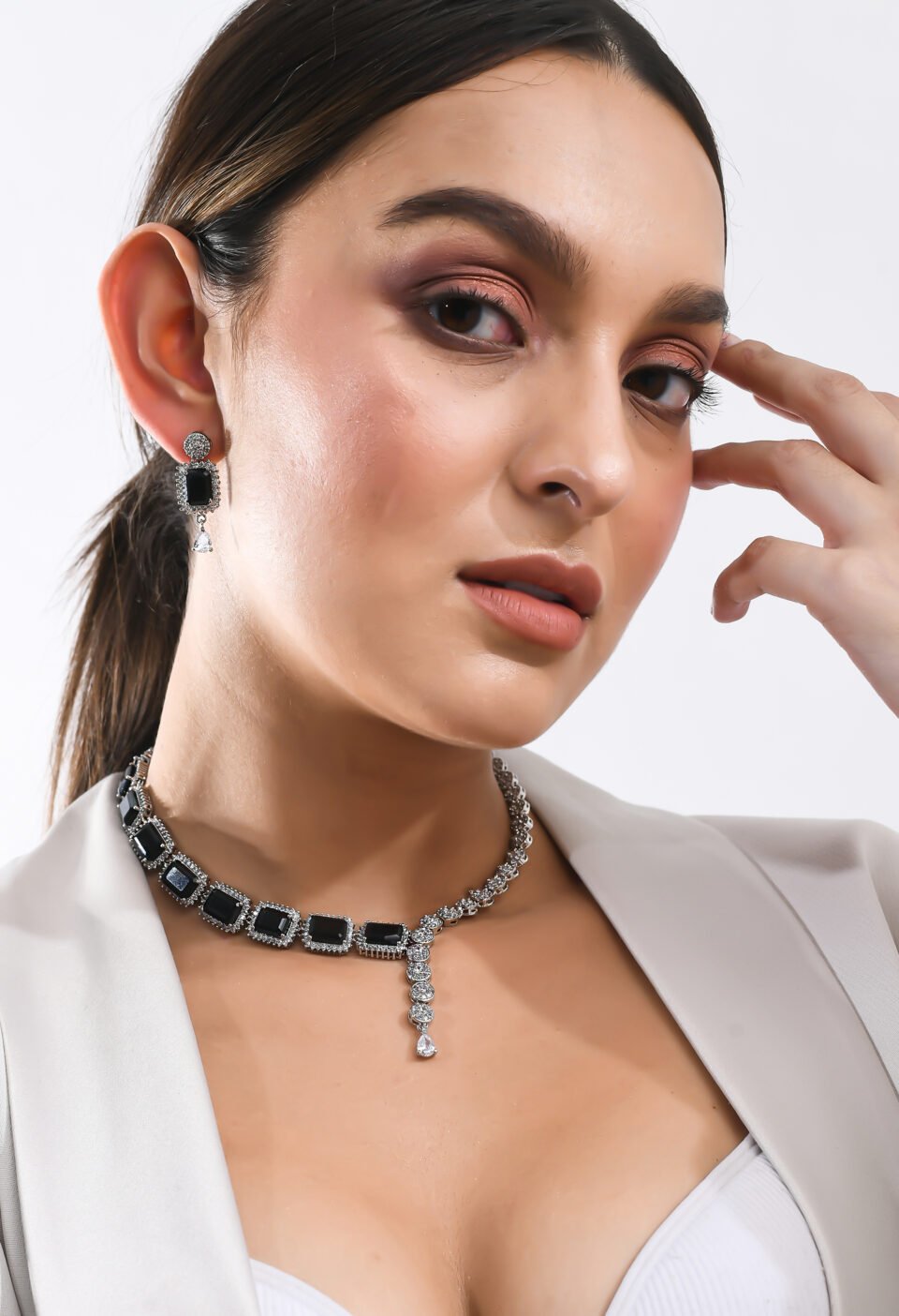 Midnight Drip Choker Set Alternate